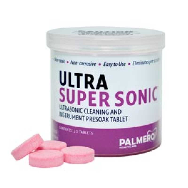 Palmero 3559 Ultrasonic Cleaning/Instrument Presoak Tablet, 30 tablets/jr (US SALES ONLY)