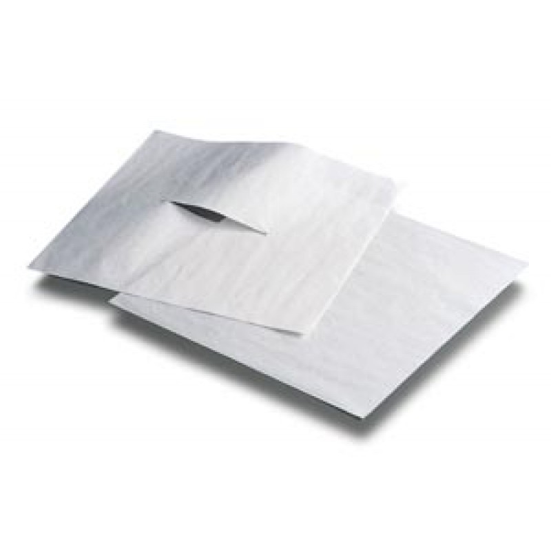 TIDI Products, LLC 980880 Headrest Sheet, White, No Slit, 12" x 12", 1000/cs
