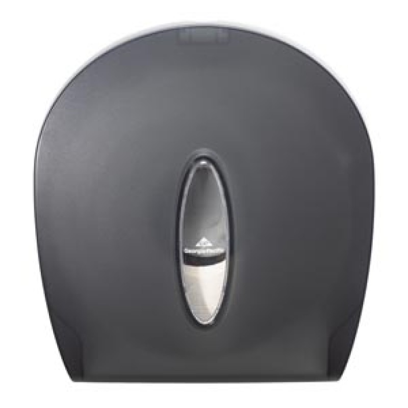 Georgia-Pacific Consumer Products 59009 GP Translucent Smoke Jumbo Jr Bathroom Tissue Dispenser, 11.125"W x 5¾"D x 12.125"H, 1/cs (DROP SHIP ONLY)