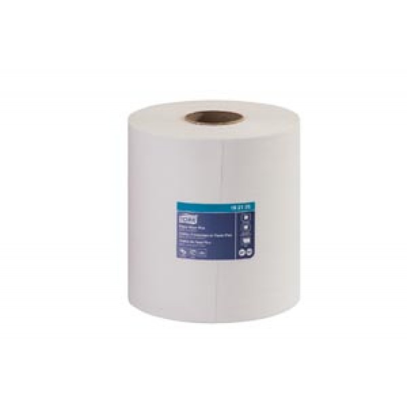 Essity Professional Hygiene North America, LLC 192128 Paper Wiper Plus, Centerfeed, 1-Ply, White, 9.8" x 15.2", 300 sht/bx, 2 bx/cs (90 cs/plt)
