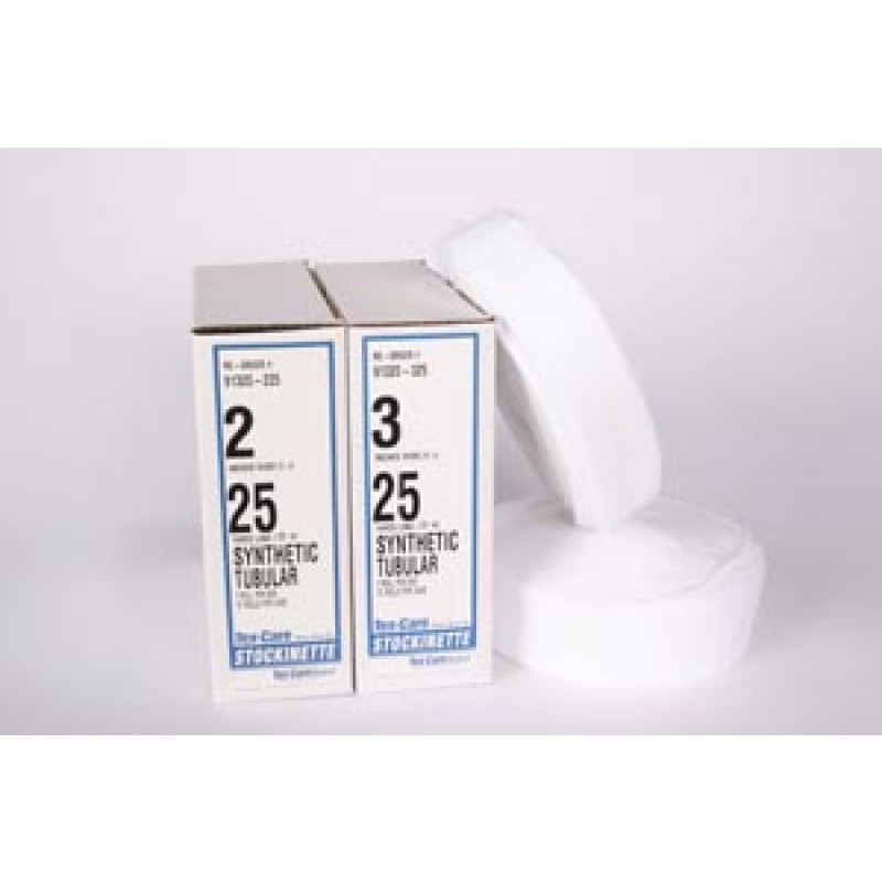 Tex-Care Medical 91320-325 Stockinette, Synthetic, 3" x 25 yds