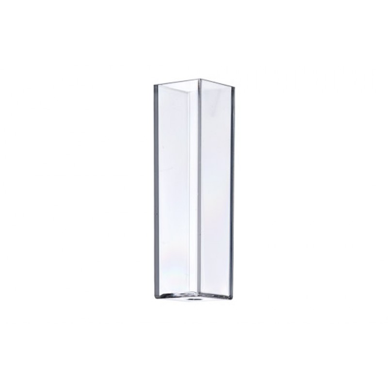 Macro Cuvette, PS, 4 mL, 12x45 mm, Flat BOT