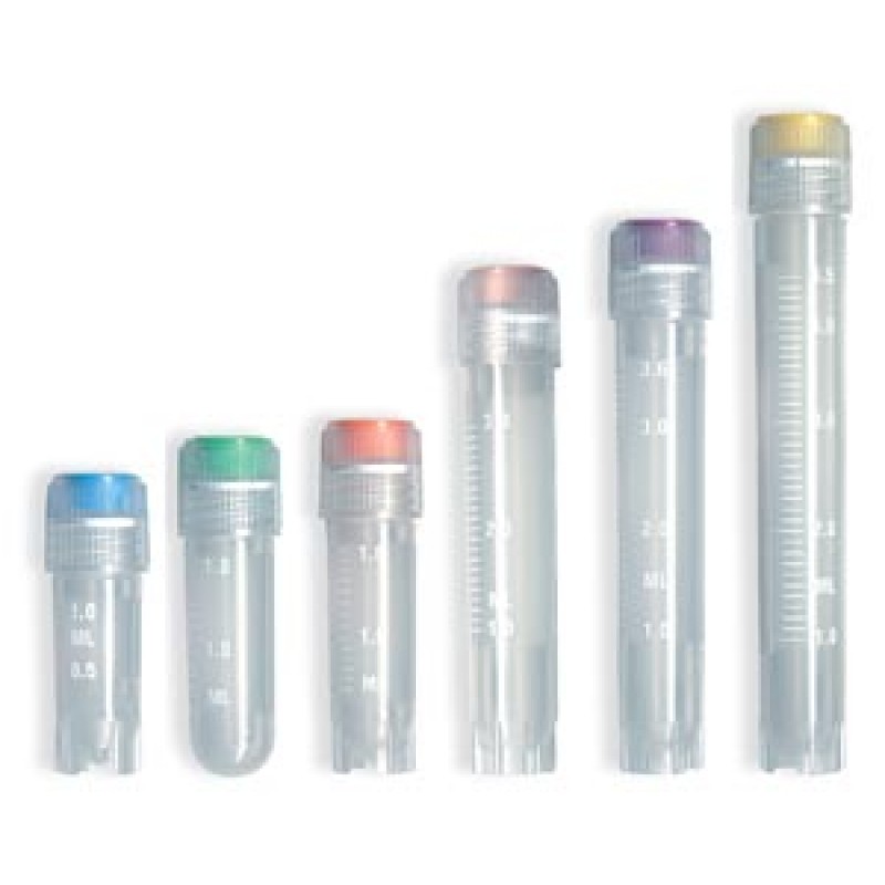 Simport Scientific T310-3A Vial, Silicone Washer Seal, External Thread, 3mL Volume, Self-Standing, Silicone Washer Seal, 100/bg, 10 bg/cs