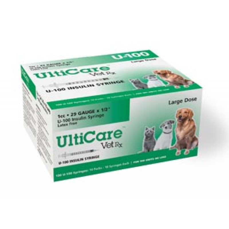 UltiMed, Inc. 09210 U-100 Syringe, 29G x ½", 1cc, 100/bx