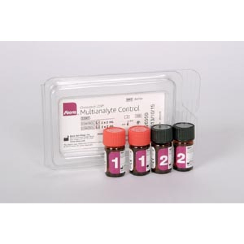 Abbott/Cholestech 88769 Multianalyte Controls, Lipid/ Glucose/ ALT/ AST, Level 1 & 2 Set of 2, 2mL (Continental US+HI Only) (DROP SHIP ONLY) (For Authorized Dealers Only) (Short-Dated, Minimum Expiry Lead is 60 days; Non-cancellable; Non-returnable; Non-r