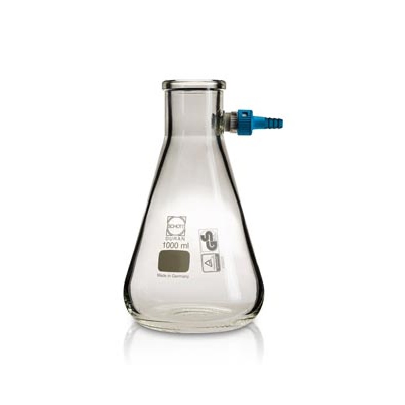 Cytiva 10477600 Suction Flask (SF100), 1000mL with Tubing Nozzle, 1/pk