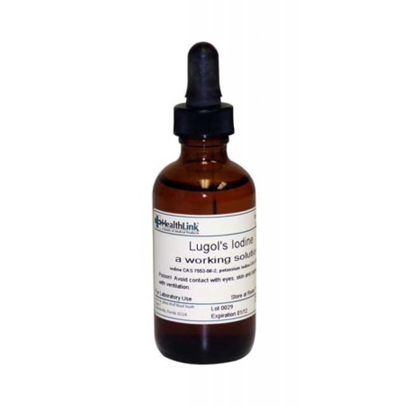 EDM3 Company LLC 400356 Lugol's Iodine, 2 oz (Item is Non-Returnable) (US Only)