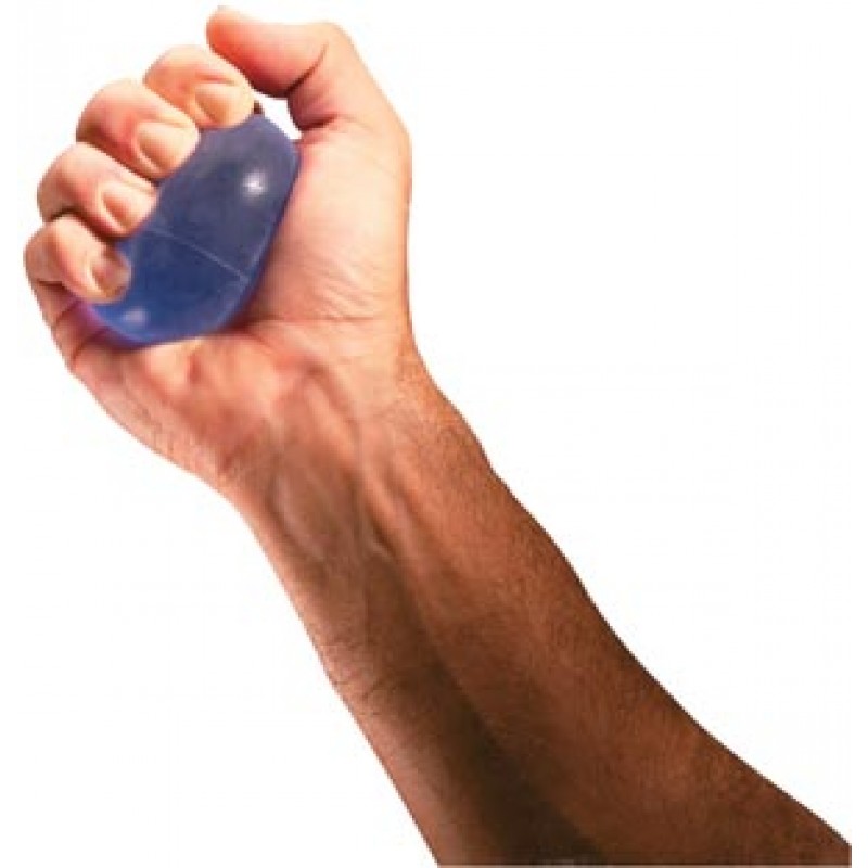 Hygenic/Theraband 26033 Hand Exerciser, XL Red/ Soft, Individually Packed, Exercise Illustrations included, Retail Packaged, 24 ea/cs (020135) (US Only)