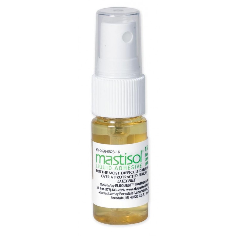 Ferndale Laboratories, Inc. 0523-16 Medical Adhesive with Spray Pump, 15mL  (US Only-No Puerto Rico) (Item is considered HAZMAT and cannot ship via Air or to AK, GU, HI, PR, VI)
