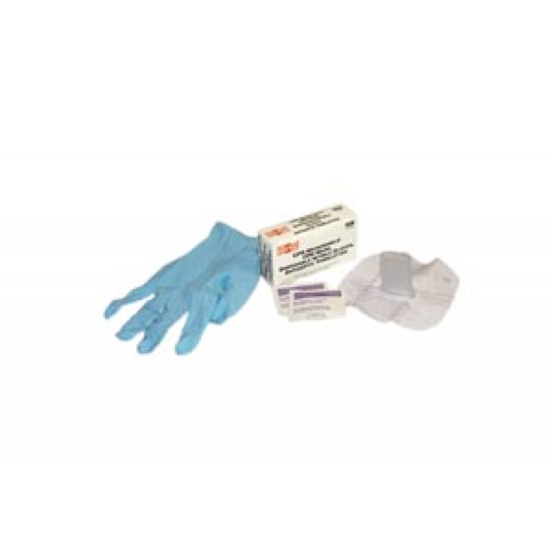 First Aid Only/Acme United Corporation 21-012 CPR Microshield, (1) Gloves, (1) Wipes  (DROP SHIP ONLY - $150 Minimum Order)