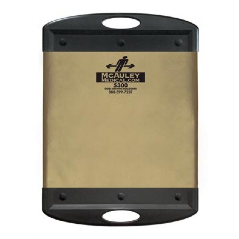 Pelstar LLC/McAuley Medical 5300 Gold Birthing Rollboard, 34x19, Heat Sealed, Antimicrobial, Anti-static Fabric, Lightweight, MRI Safe, Warranty: 3 Year Warranty (DROP SHIP ONLY)