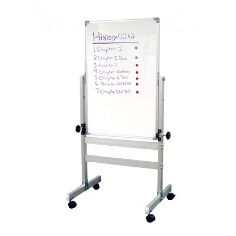 Luxor L270 Whiteboard, 22"W x 34"H x 1"D, Frame 32"W x 57"H x 27"D (DROP SHIP ONLY)