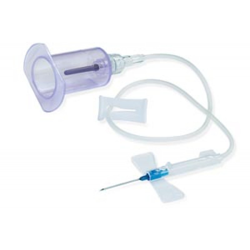 ICU Medical 982506 Blood Collection Set, 25G x ¾", 6" Tubing & Saf-T-Holder®, 50/bx, 4 bx/cs (US Only)