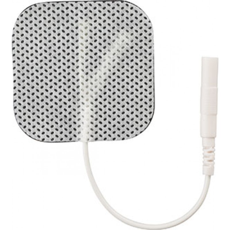 Compass Health E1P1515WC2 Compass Electrodes, 1.5" x 1.5", White Cloth, Poly Bag, Latex Free, 4/pk (092786)