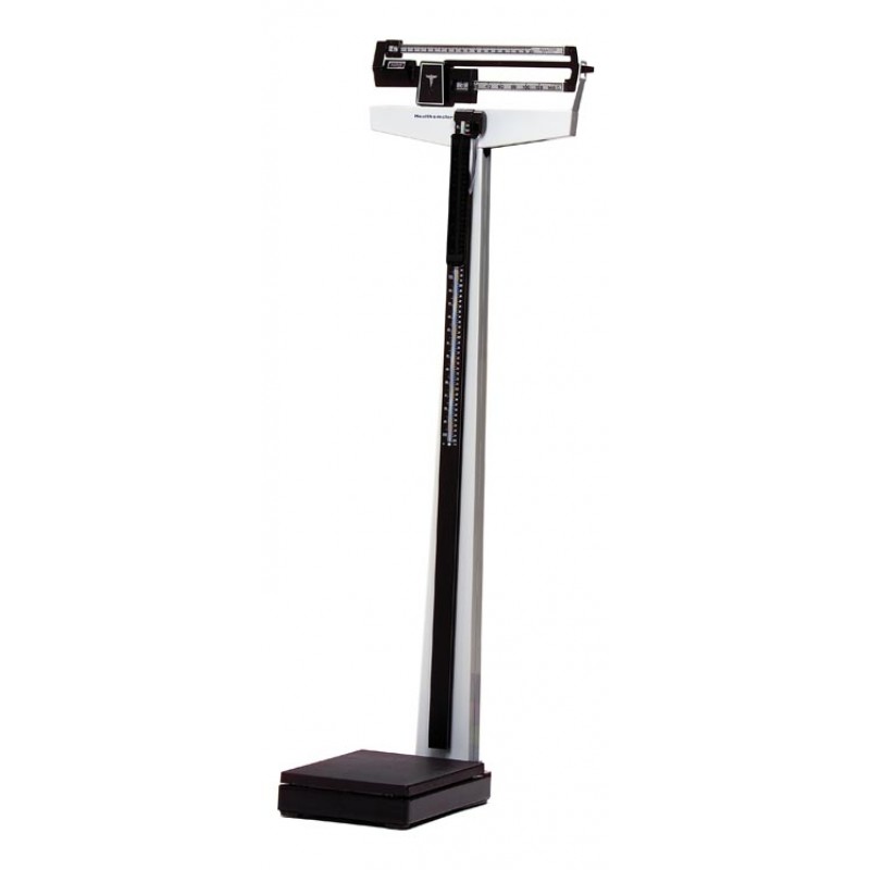 Pelstar LLC/Health O Meter Professional Scales 402LB Mechanical Beam Scale, Height Rod, 400 lb Capacity, Platform 10½" x 14" x 3¼" (DROP SHIP ONLY)
