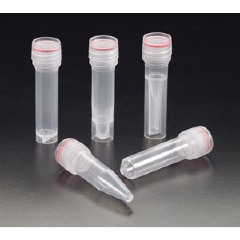 Simport Scientific T334-7S 2.0mL Tube, Conical Bottom, Sterile, Non-Printed, 50/pk, 10 pk/cs