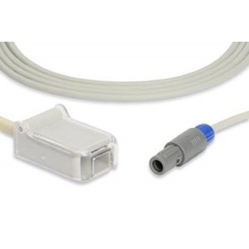 Cables and Sensors E708-290 SpO2 Adapter Cable, 220cm, Mindray > Datascope Compatible w/ OEM: 0010-20-42594, TCEO-0116-1722 (DROP SHIP ONLY) (Freight Terms are Prepaid & Added to Invoice - Contact Vendor for Specifics)
