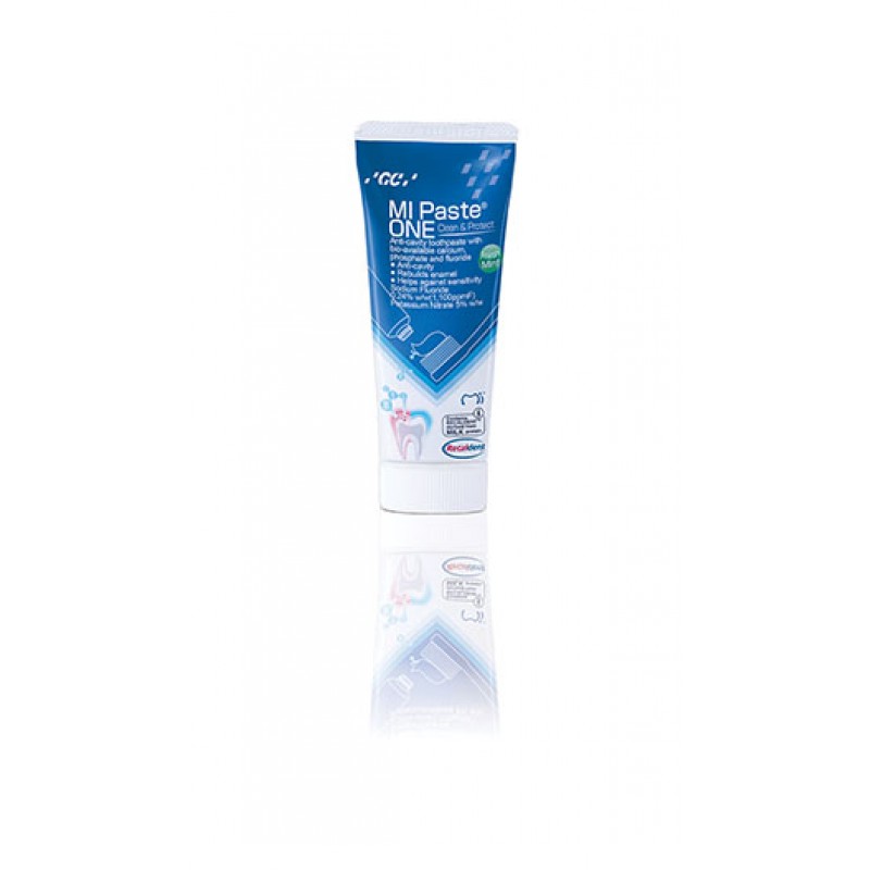 GC America, Inc. 437000 MI Paste One, Fresh Mint, 40g tube. 10/pk (For Sale in the U.S. only)  (Item is considered HAZMAT and cannot ship via Air or to AK, GU, HI, PR, VI)