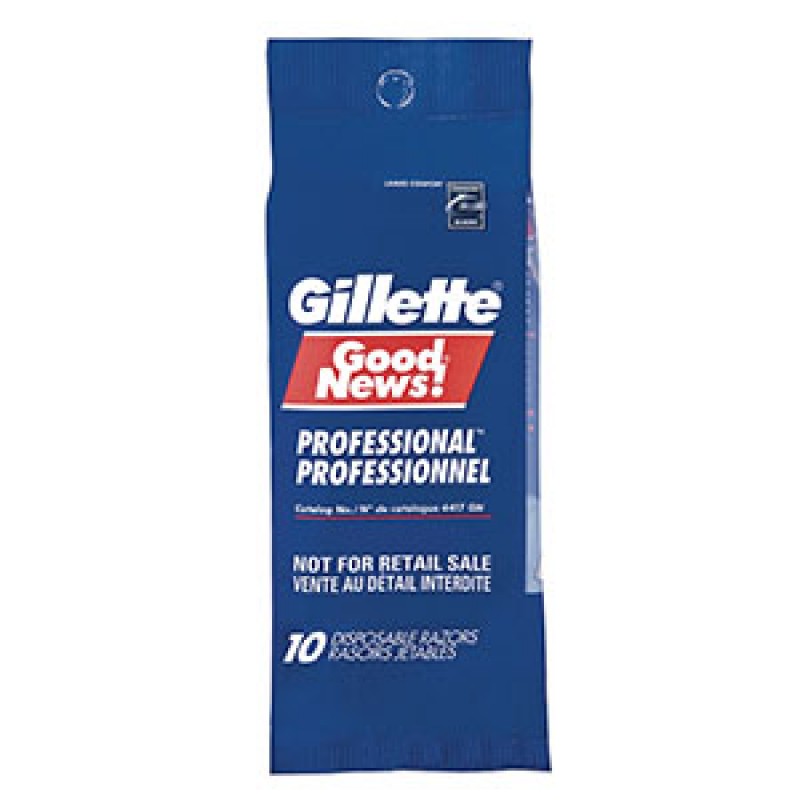 Procter & Gamble Distributing LLC 4740011004 Gillette® Good News! Twin Razors, Disposable, Comfort Blades, 10/pk, 10pk/cs