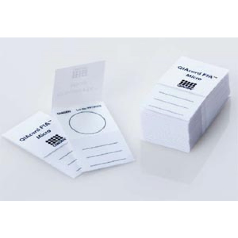 Qiagen, LLC WB120210 FTA Micro Card, 125µl Sample Area, 125µl Total Volume, 100/pk (US Only)