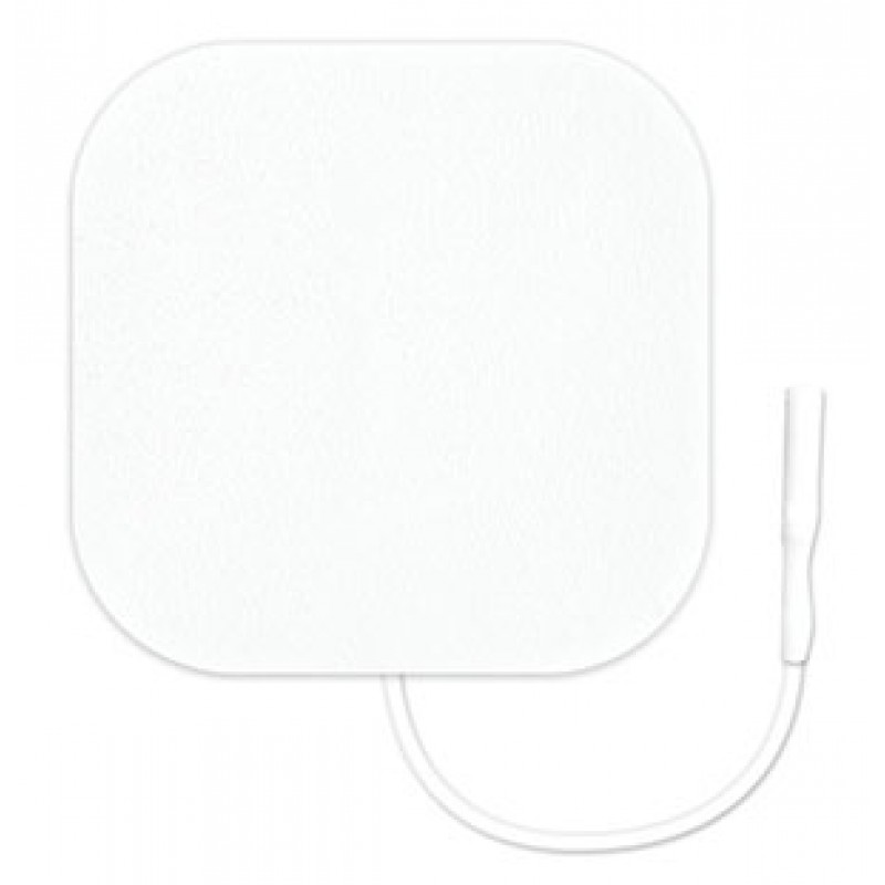 Axelgaard VTX2020 ValuTrode X Electrode, White Foam Top, 2" x 2" Square, 4/pk, 10 pk/bg, 1 bg/cs (090172)