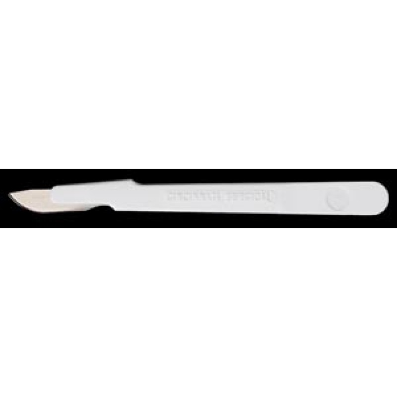 Cincinnati Surgical Company 0521 Scalpel, Stainless Steel, Size 21, White Handle, Disposable, Sterile, 10/bx (DROP SHIP ONLY)