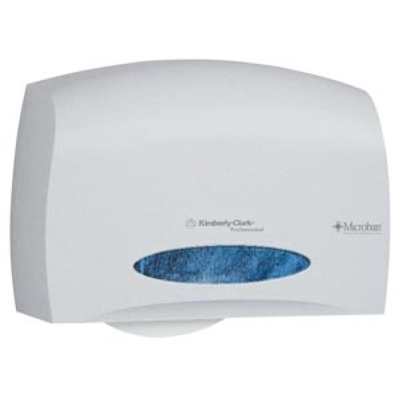 Kimberly-Clark Professional 09603 Dispenser, MicroBan® Pearl White, For 07006 (Products cannot be sold on Amazon.com or any other 3rd party site) (DROP SHIP ONLY)