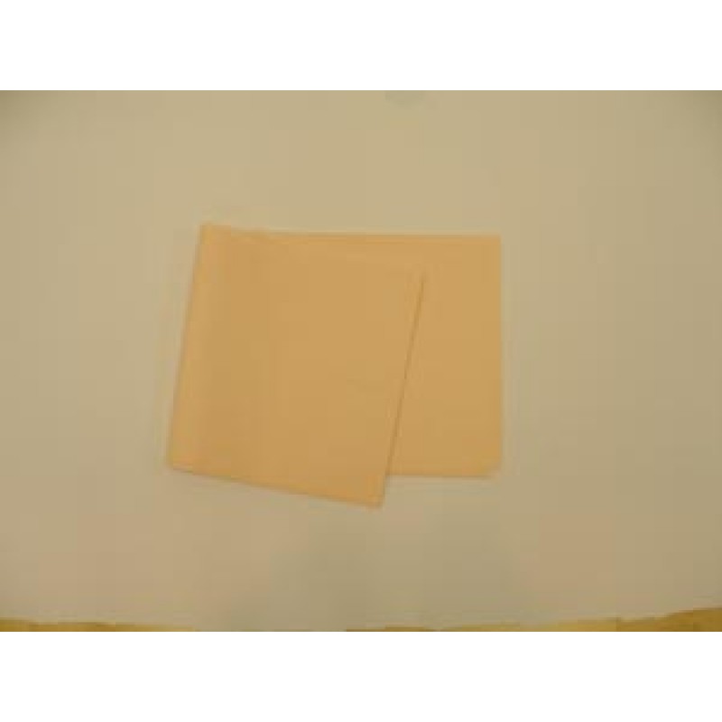 TIDI Products, LLC 918322 Drape Sheet, 40" x 48", Peach, 2-Ply Tissue, Latex Free (LF), 100/cs