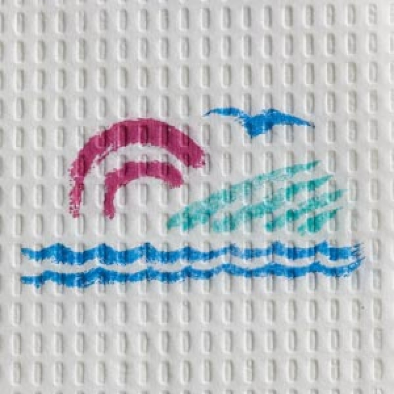 Graham Medical 177 Seascape® Towel, 13½" x 18", 3-Ply, 500/cs