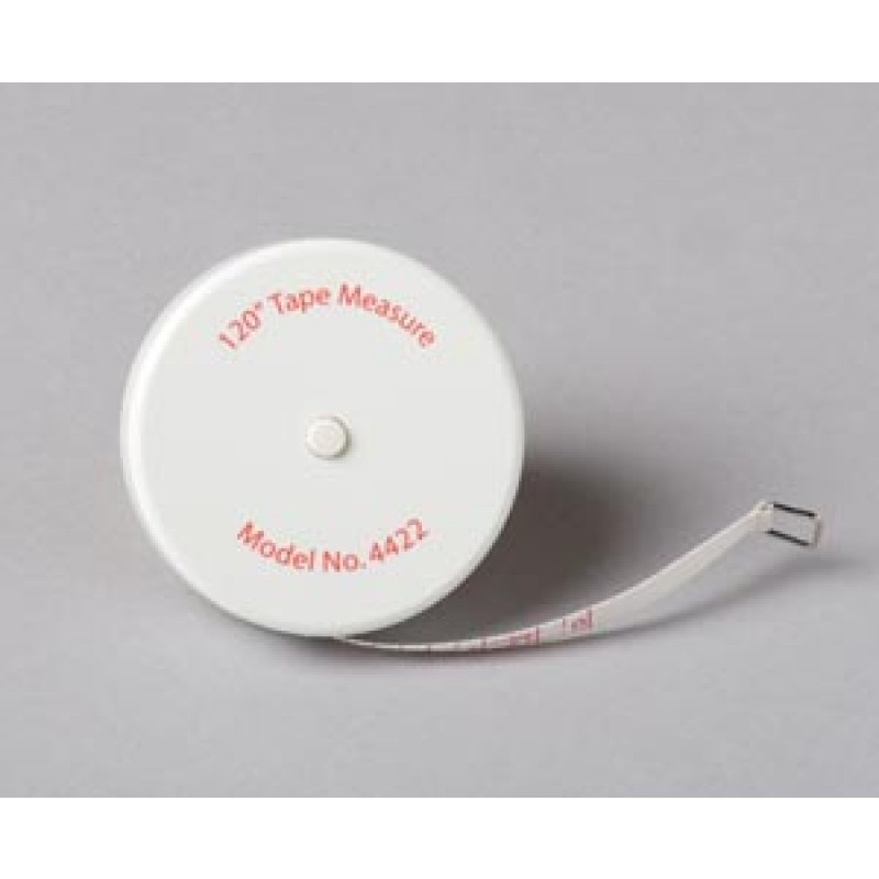 Dukal Corporation 4422 Tape Measure, 120"L x ¼ W, Linen-Like Fiberglass, 6/bx