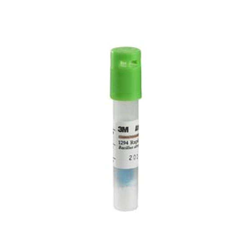 3M Health Care 1294 Rapid Readout Biological Indicator For EO, 4-Hour Readout, Green Cap, 50/bx, 4 bx/cs (Continental US+HI Only)