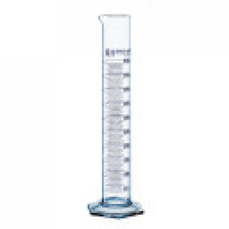 Borosilicate Glass Graduated Cylinder, 25 ml, 0.5 ml Graduation