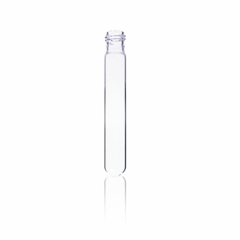 KIMBLE® Disposable Screw Thread Culture Tube, 18-415, Case of 250, Round Bottom, 20 x 125 mm, 73770-20125