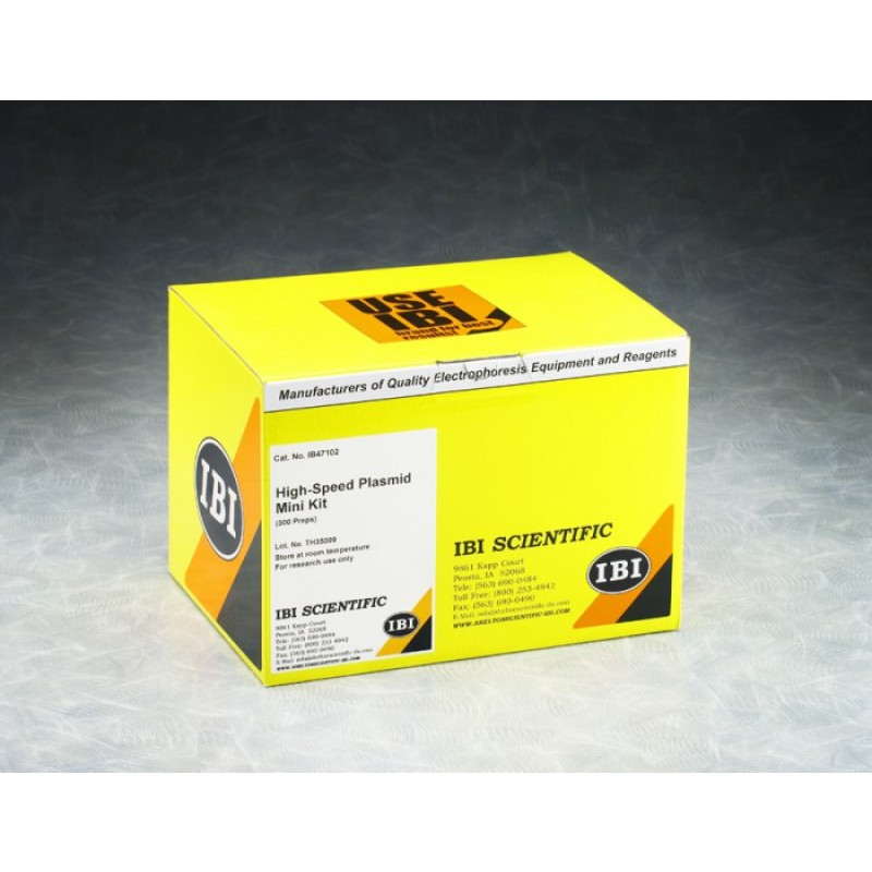 IBI Scientific Mini Hi-Speed Plasmid Kit (100 Prep)