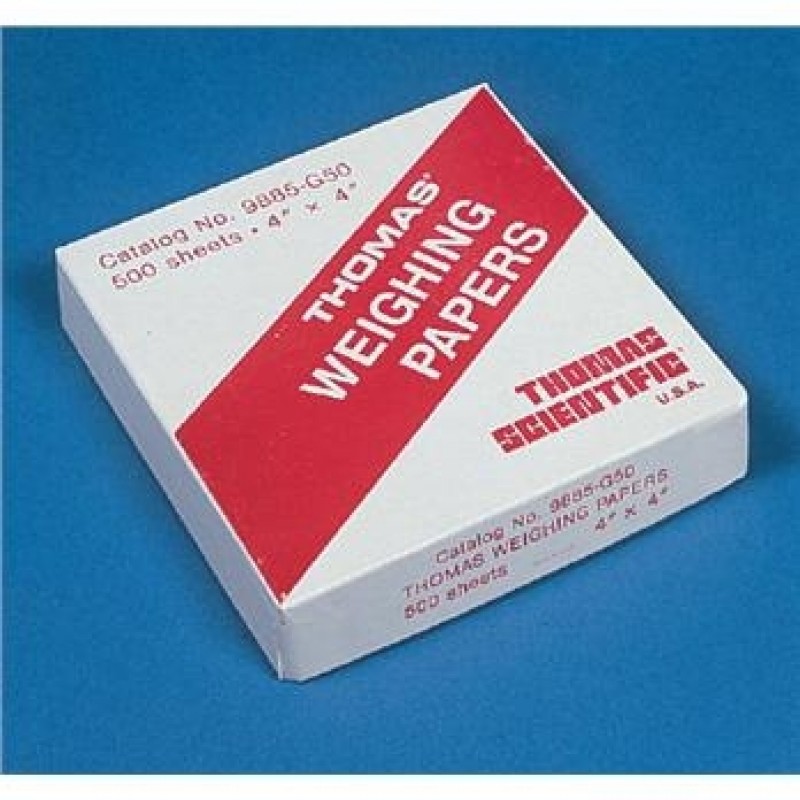  Labforce 9885G60 Weigh Paper 6 X 6 Inch, (500/BX)