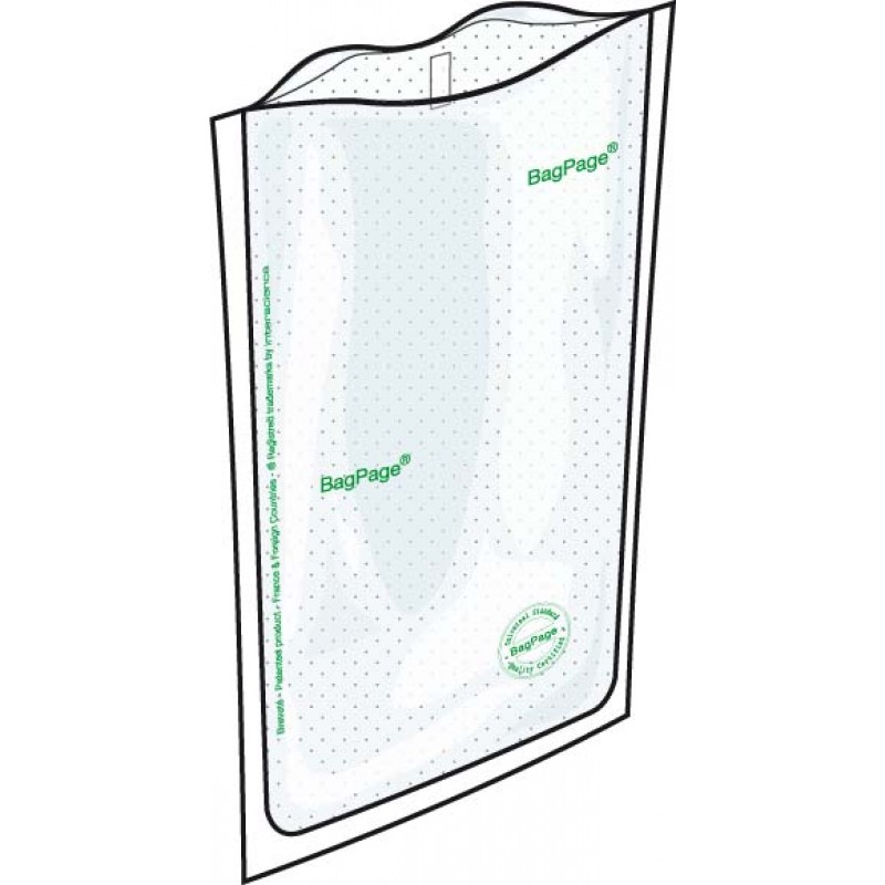 122 325 Interscience BagPage 400 F, Sterile Vertical Filter Bag, 13 oz., 7" W x 11" L (500/case)