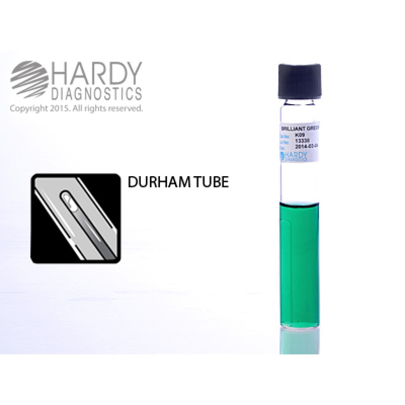 Hardy Diagnostic K09 Liquid Culture Media, Brilliant Green Bile Broth Tube,  90 Day Shelf Life (Pack of 20)