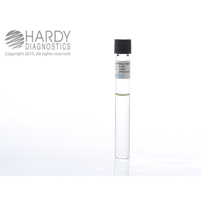 Hardy Diagnostic K105 Liquid Culture Media, Neutralizing Buffer Tube,  10 mL, 180 Day Shelf Life (Pack of 20)