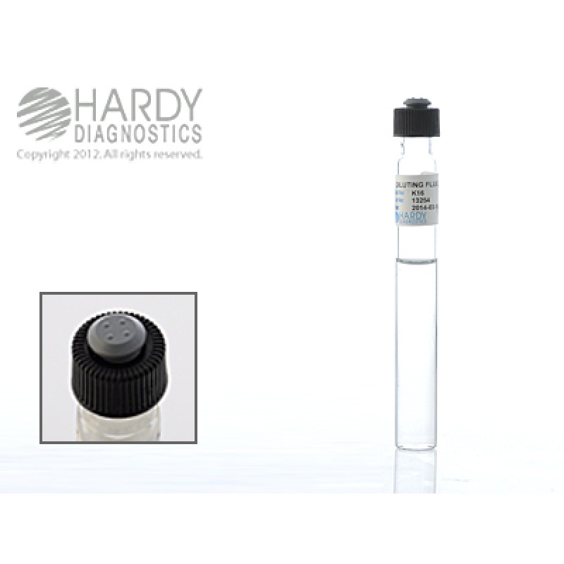 Hardy Diagnostic K16 Liquid Culture Media, Diluting Fluid Tube,  9.9 mL, 180 Day Shelf Life (Pack of 20)