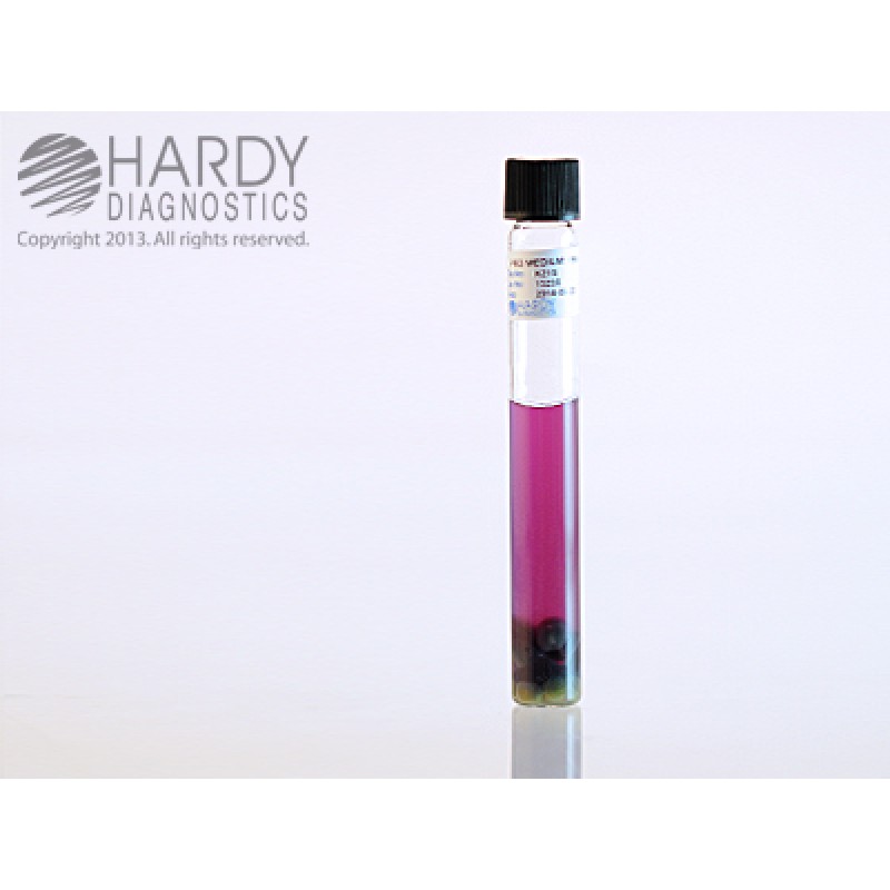 Hardy Diagnostic K215 Liquid Culture Media, PE2 Medium Tube,  19 mL, 365 Day Shelf Life (Pack of 20)