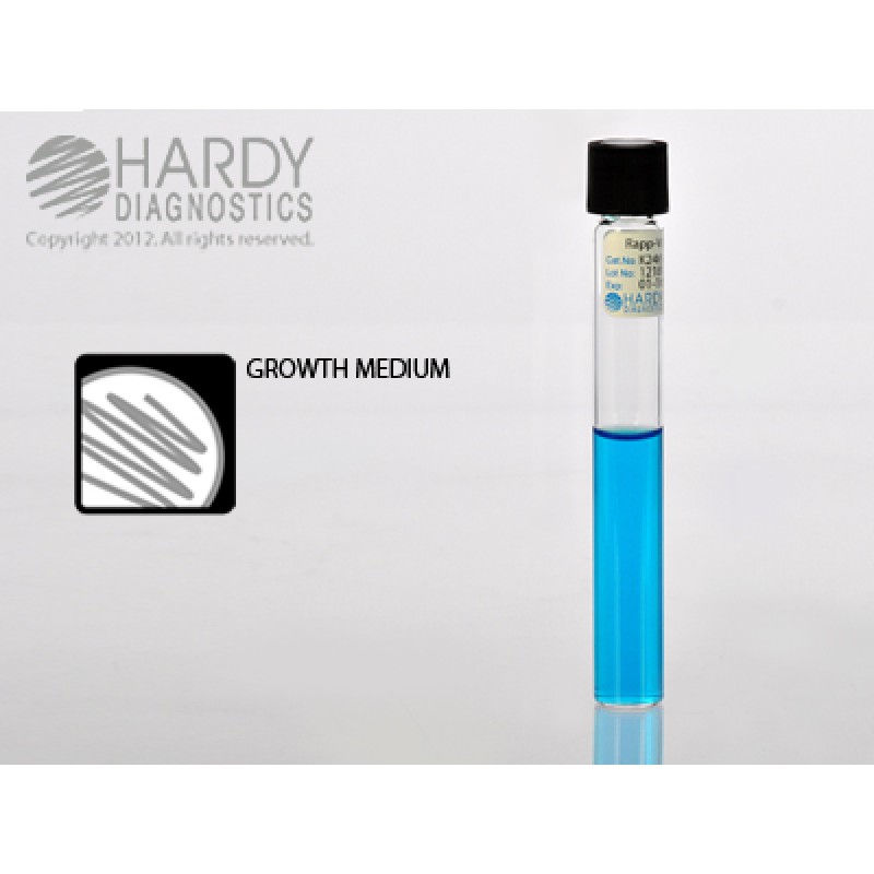 Hardy Diagnostic K246 Liquid Culture Media, Rapp-Vass Tube,  180 Day Shelf Life (Pack of 20)