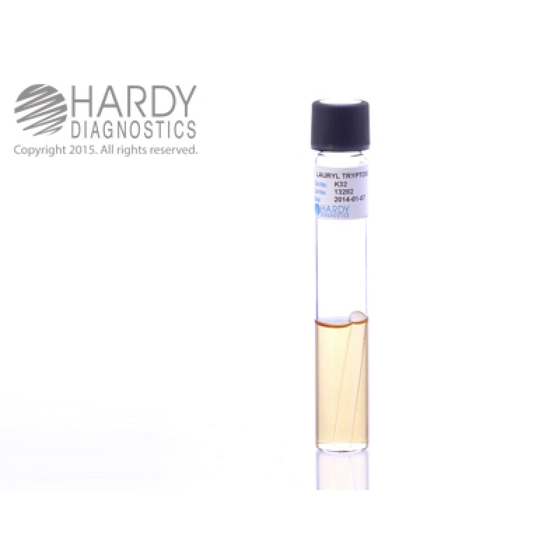 Hardy Diagnostic K32 Liquid Culture Media, Lauryl Tryptose Broth Tube,  90 Day Shelf Life (Pack of 20)