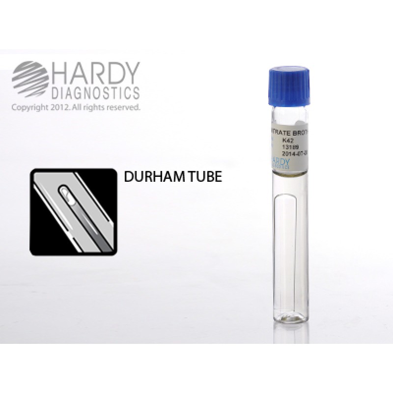 Hardy Diagnostic K42 Liquid Culture Media, Nitrate Broth Tube,  365 Day Shelf Life (Pack of 20)