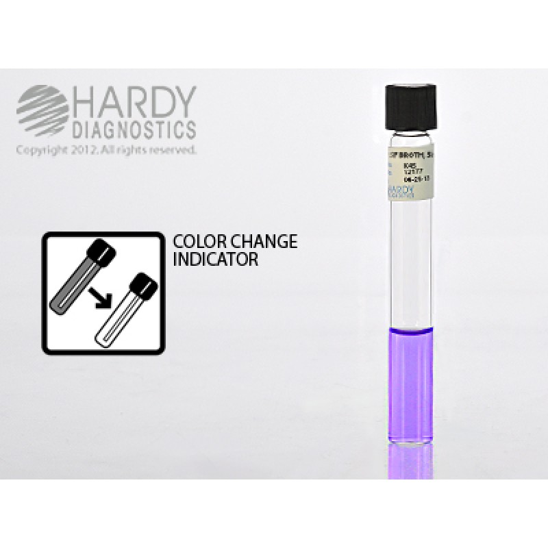 Hardy Diagnostic K45 Liquid Culture Media, SF Broth Tube,  365 Day Shelf Life (Pack of 20)