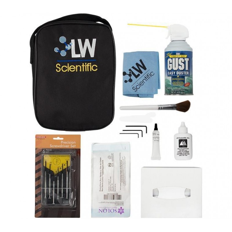 LW Scientific Pro Service Microscope Cleaning Kit, MSP-PSK7-7777