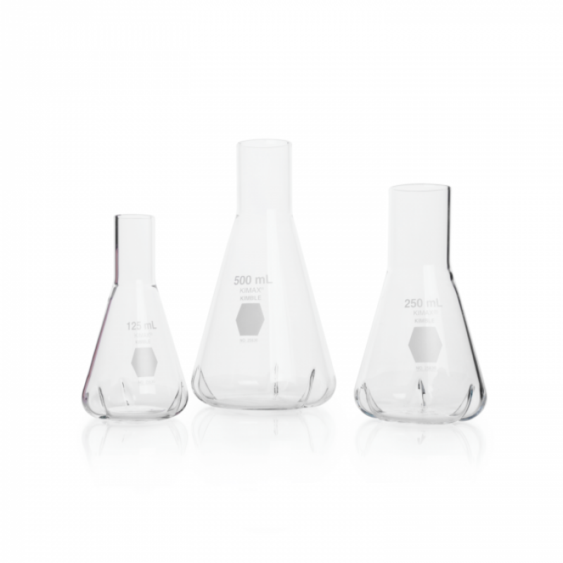 DWK KIMBLE® 25630-2000 KIMAX® Baffled Shake Flask, 2000 mL