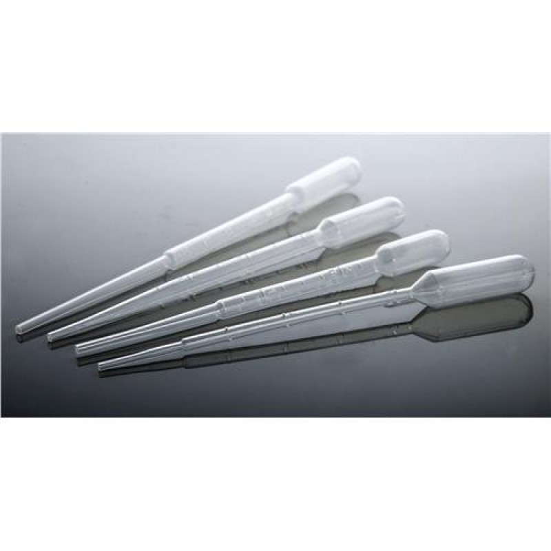 318112 NEST 318112 Pasteur Pipet, Low Density Polyethylene, 150 mm Length, Sterile (500/Pack, 2000/Case)