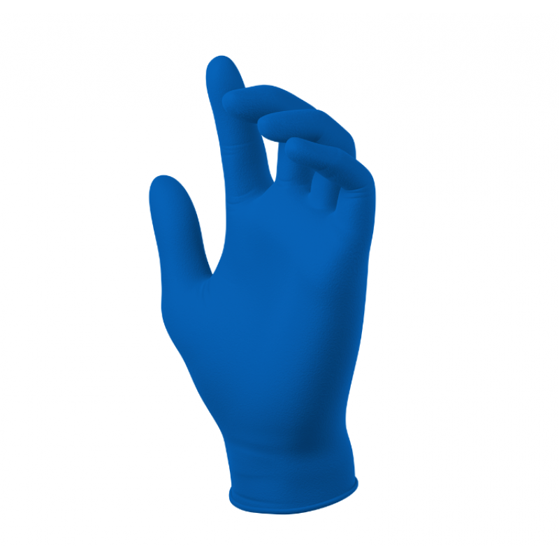 SW® PowerForm® N106551, PF-95BL Blue 6.1mil Nitrile Exam Dry Core Sweat Absorbent Gloves, X-Small