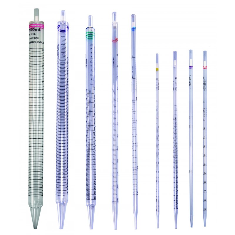 Argos Technologies PB01 1 mL Sterile Serological Pipet Bulk Packaged