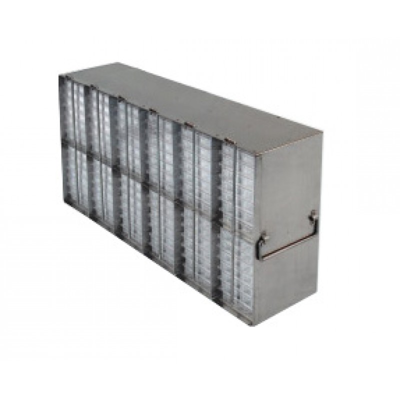 Argos Technologies Upright Freezer Rack for 96 - Well  Plates,384 - Well  Plates, Holds 96 Plates w/ Lid, Stainless Steel (1 Rack)